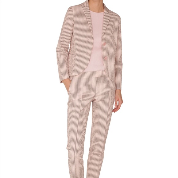 AKRIS PUNTO Seersucker Blazer, Pants and top - Picture 1 of 16